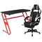 Flash Furniture Red Gaming Desk-Cup Holder/Reclining Chair Set BLN-X40RSG1030-WH-GG - alternate 7